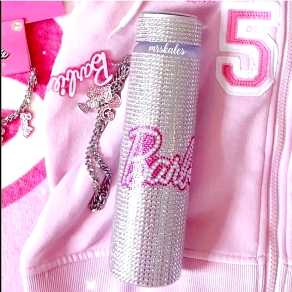 Barbie Rhinestone Water Bottle - Picture 14 of 16